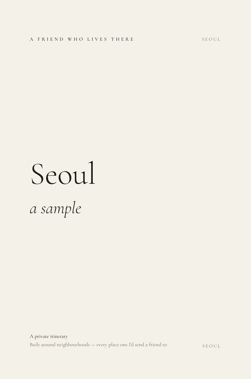 The cover of a sample book